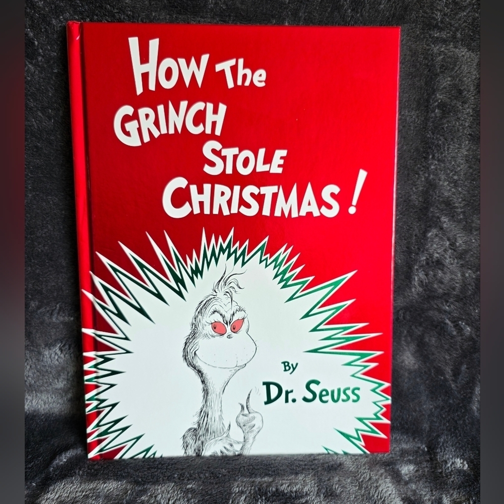 New Dr Seuss Christmas How the Grinch stole Christmas classic hardcover book